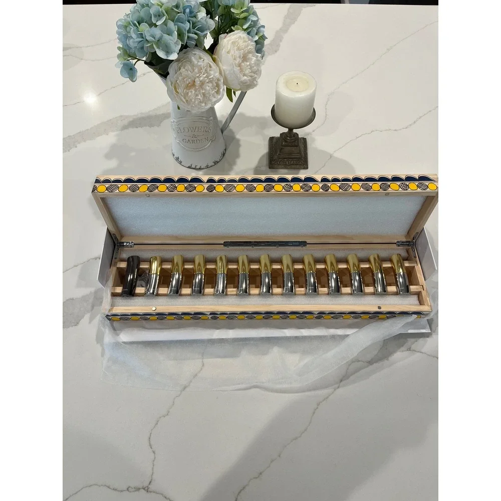 Byredo Les Levres 13-Piece Lipstick and Lip Balm Set in Wooden Collector Box